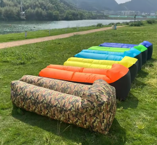 Canapé gonflable de plage
