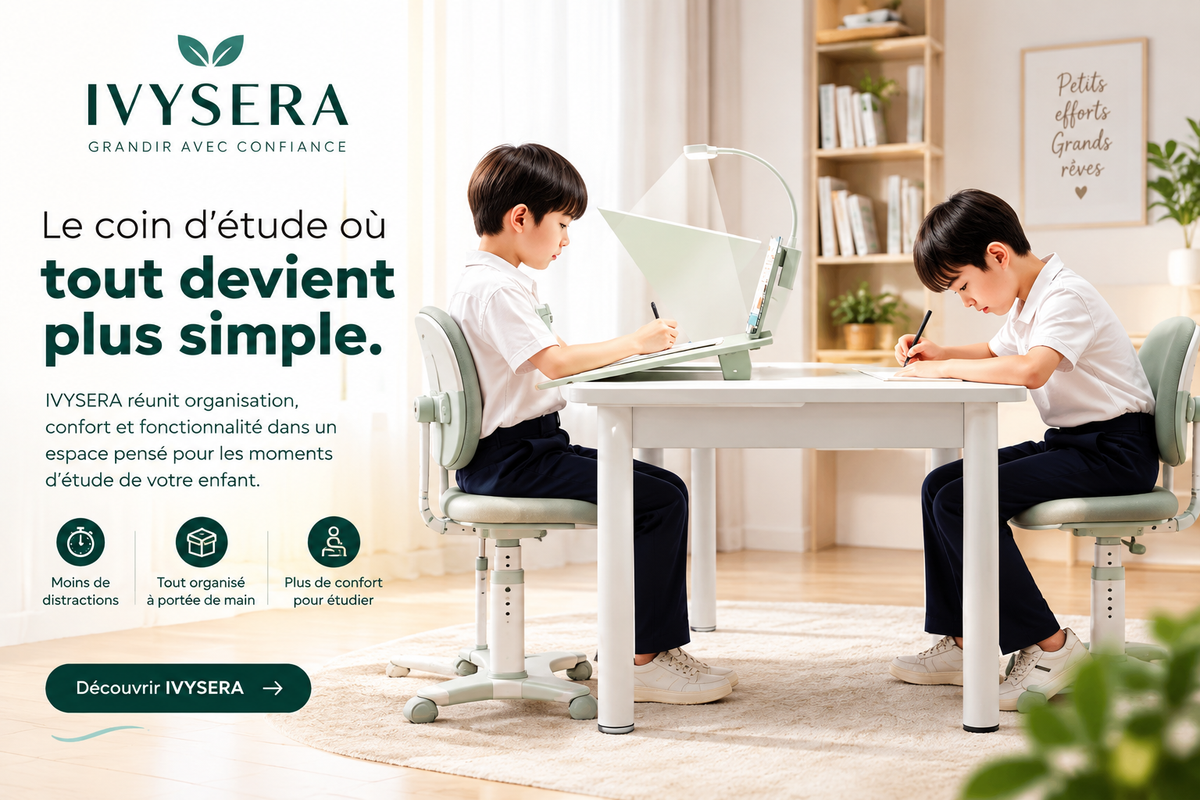 IVYSERA— L’espace d’étude pensé pour les enfants