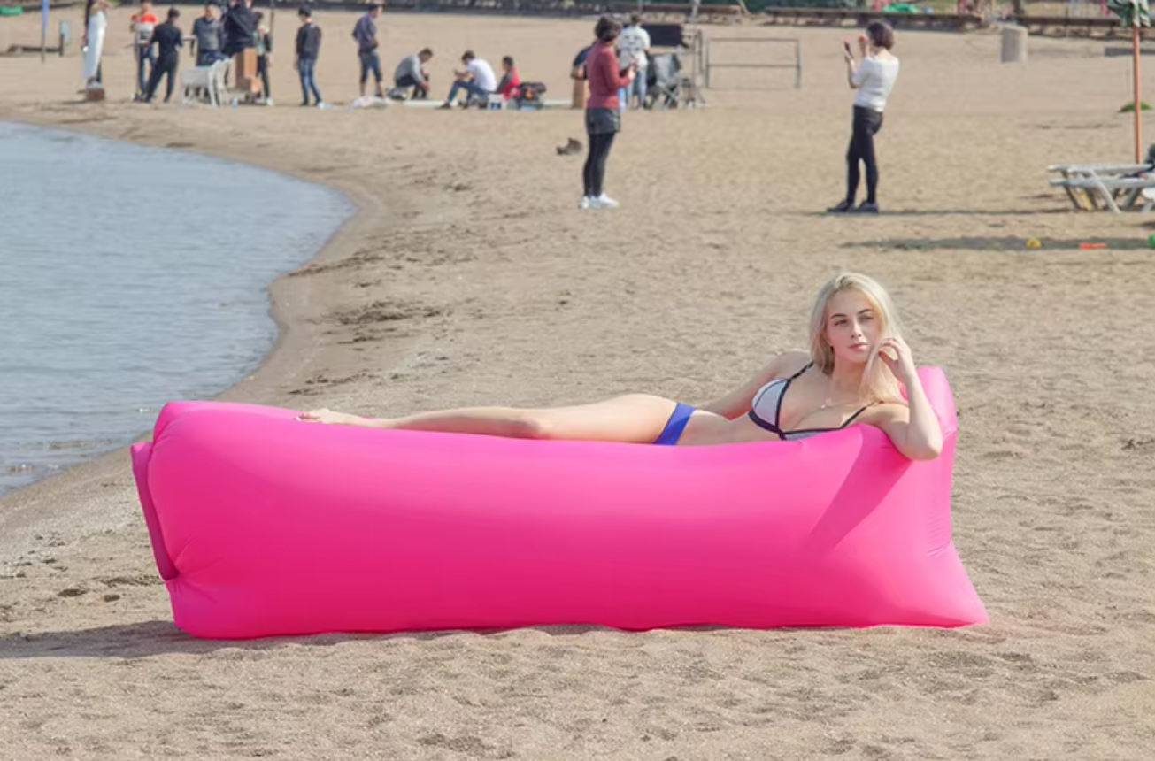 Canapé gonflable de plage